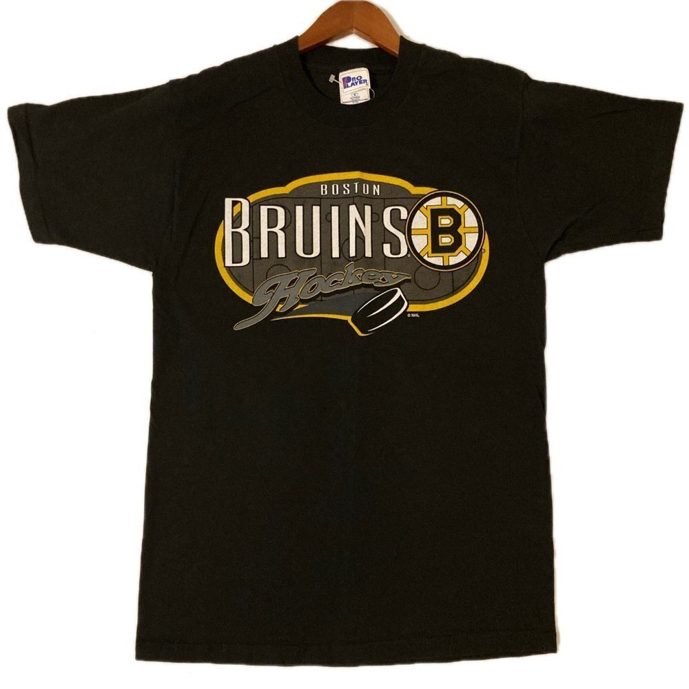 NEW Vintage Boston Bruins Pro Player Graphic T-Shirt Size Medium